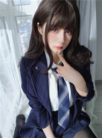Coser小姐姐 白银81 NO.111 2022年03月 2022-03-28 衬衫上的第二个扣子不见了